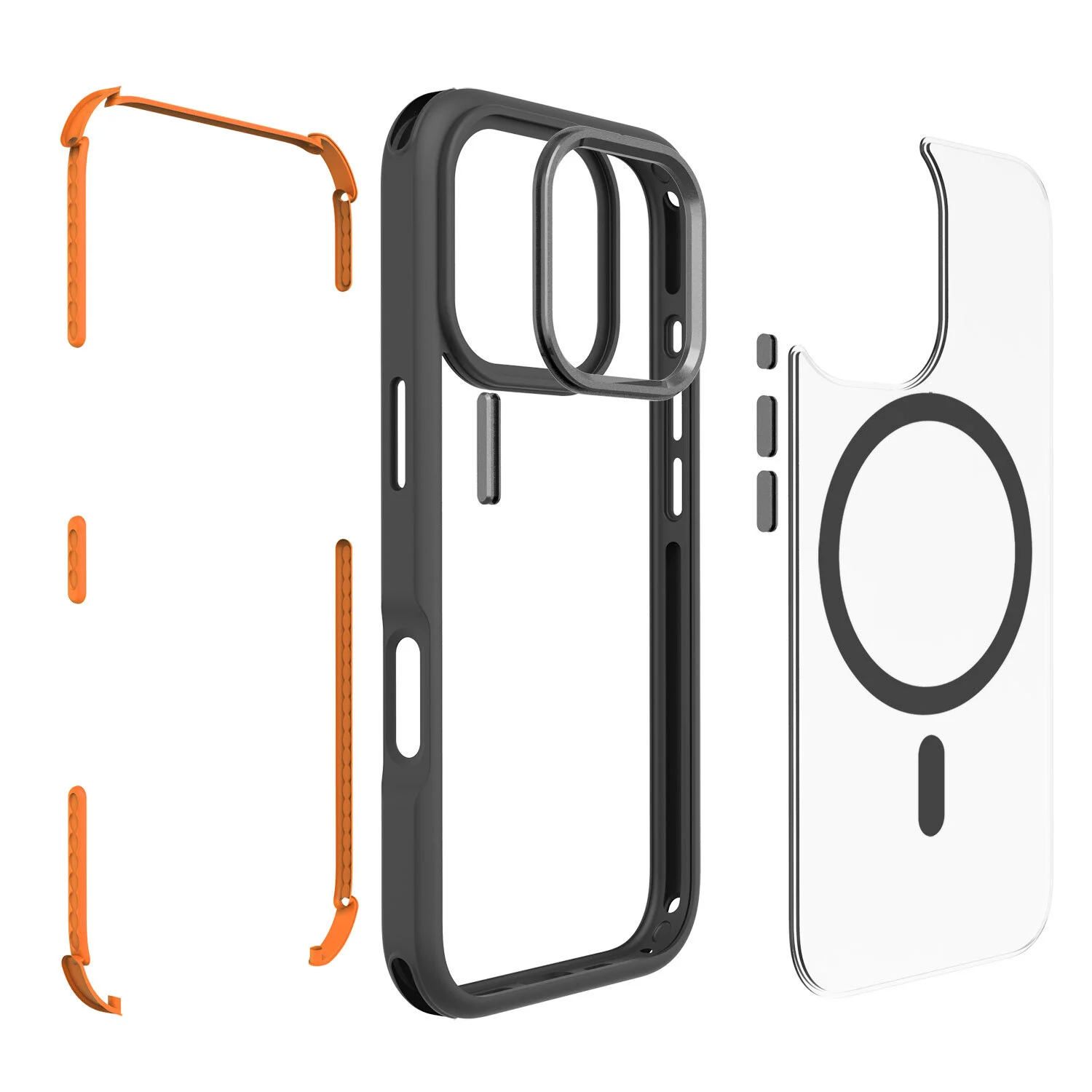 Transparente Handyhülle mit Design - - 11