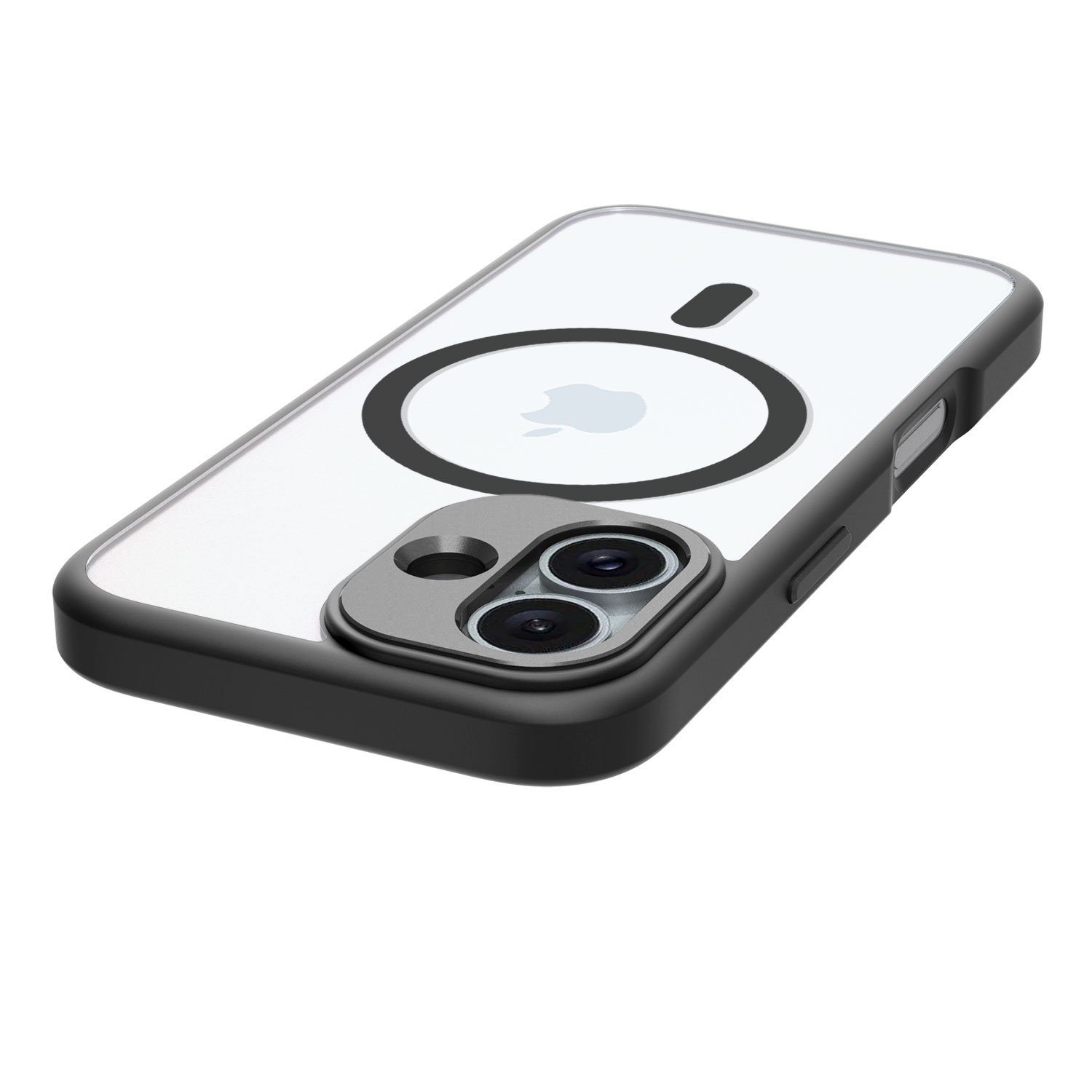 2024 Trending New PC TPU Premium phone Case Magnetic with mental camera Protect Phone case For iPhone 16 Phone case Magnet Anti-drop Phone case for iphone 16 4
