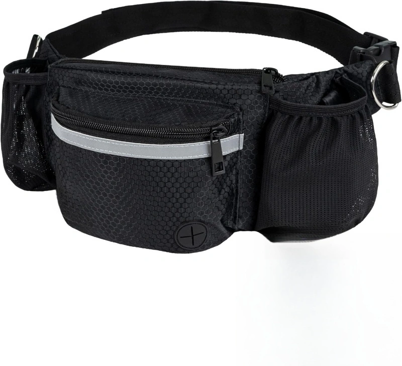 JIANHE Pet Treat Waist Belt: Hands-Free Kibble Access for Hiking and Running 1