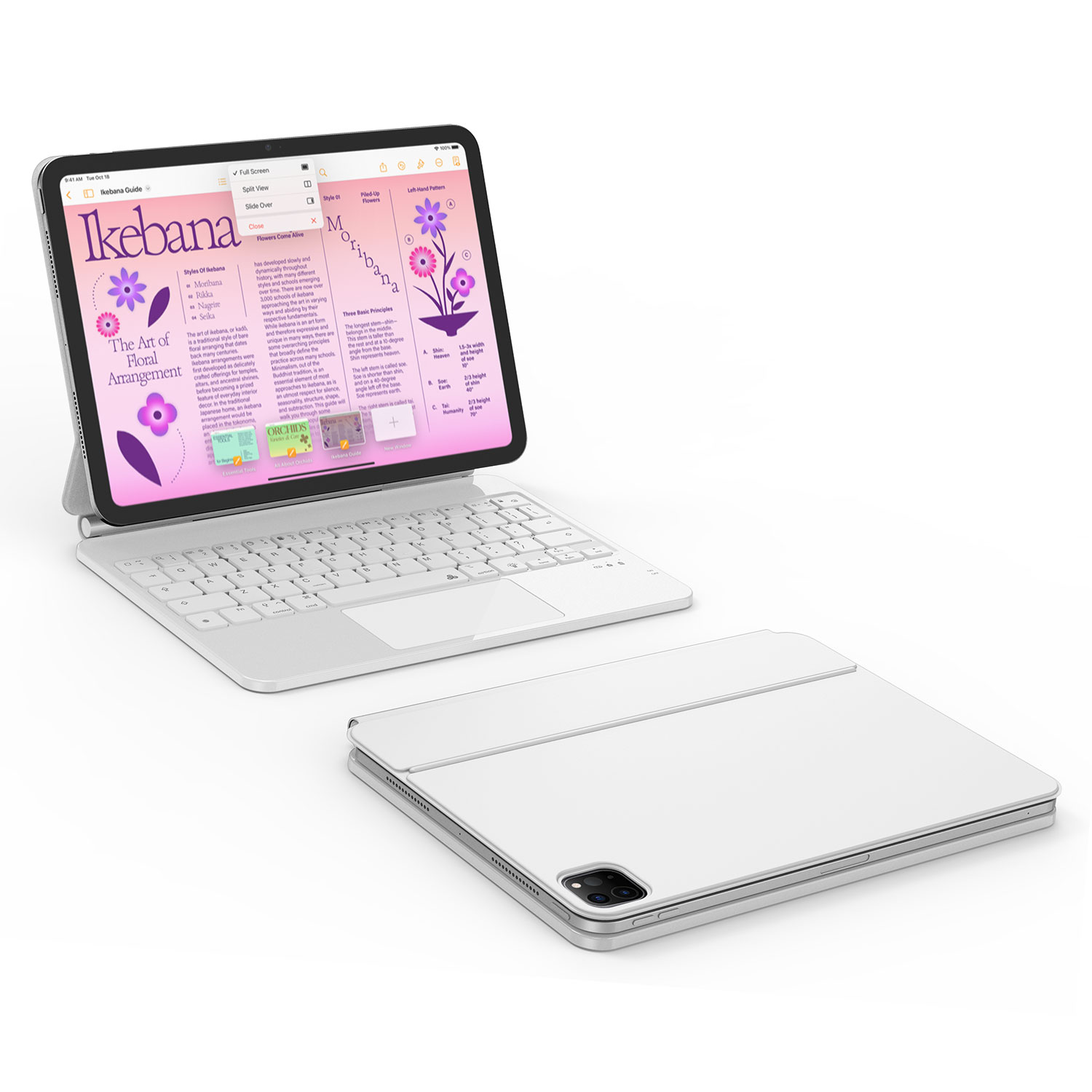 حافظة ضبط مغناطيسية ذكية تعمل باللمس من المصنع مخصصة جديدة لعام 2024 حافظة لجهاز iPad Premium حافظة لوحة المفاتيح لجهاز iPad Pro 11 iPad pro 12.9 1