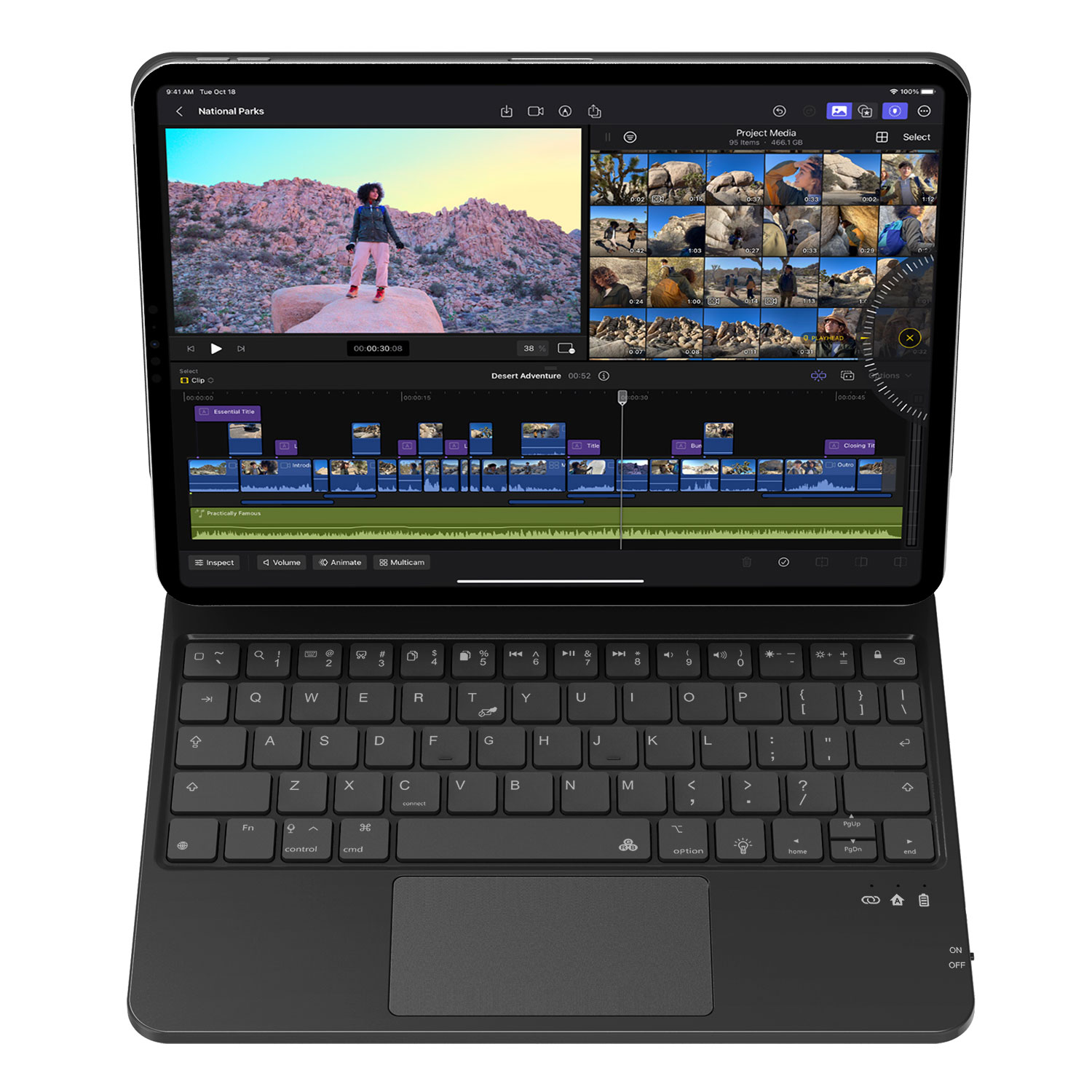 حافظة ضبط مغناطيسية ذكية تعمل باللمس من المصنع مخصصة جديدة لعام 2024 حافظة لجهاز iPad Premium حافظة لوحة المفاتيح لجهاز iPad Pro 11 iPad pro 12.9 3