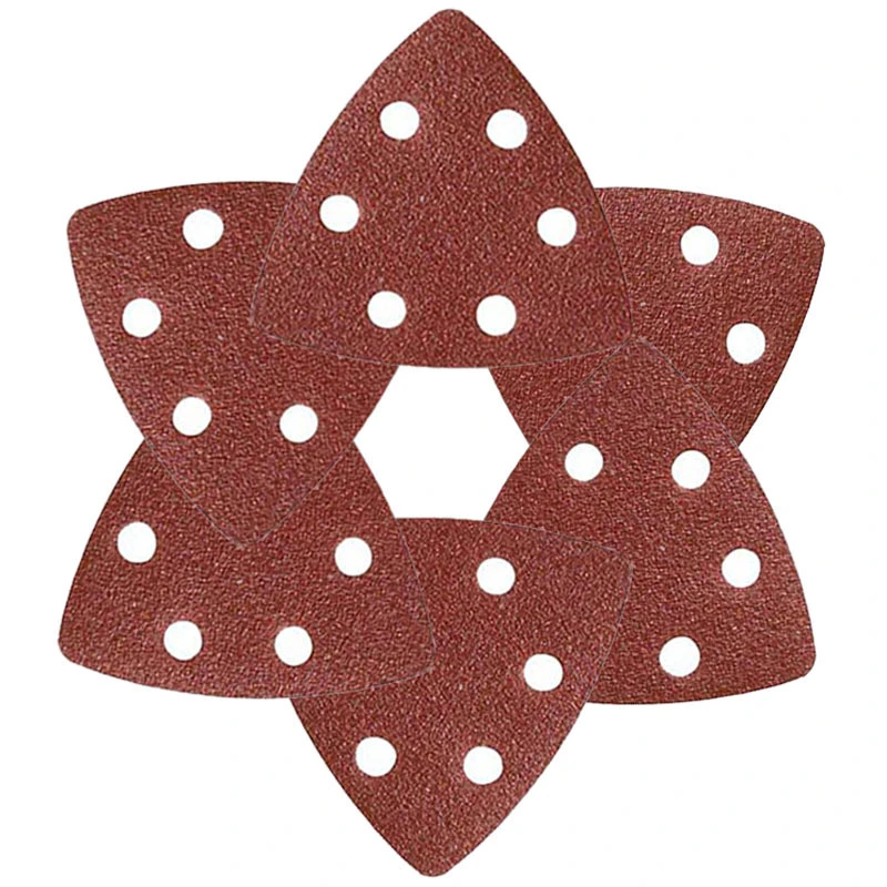 Johnson Tools  3-1/2 Inch 90mm Triangular Multitool Sandpaper Oscillating Multi Tool Sanding Pad 1