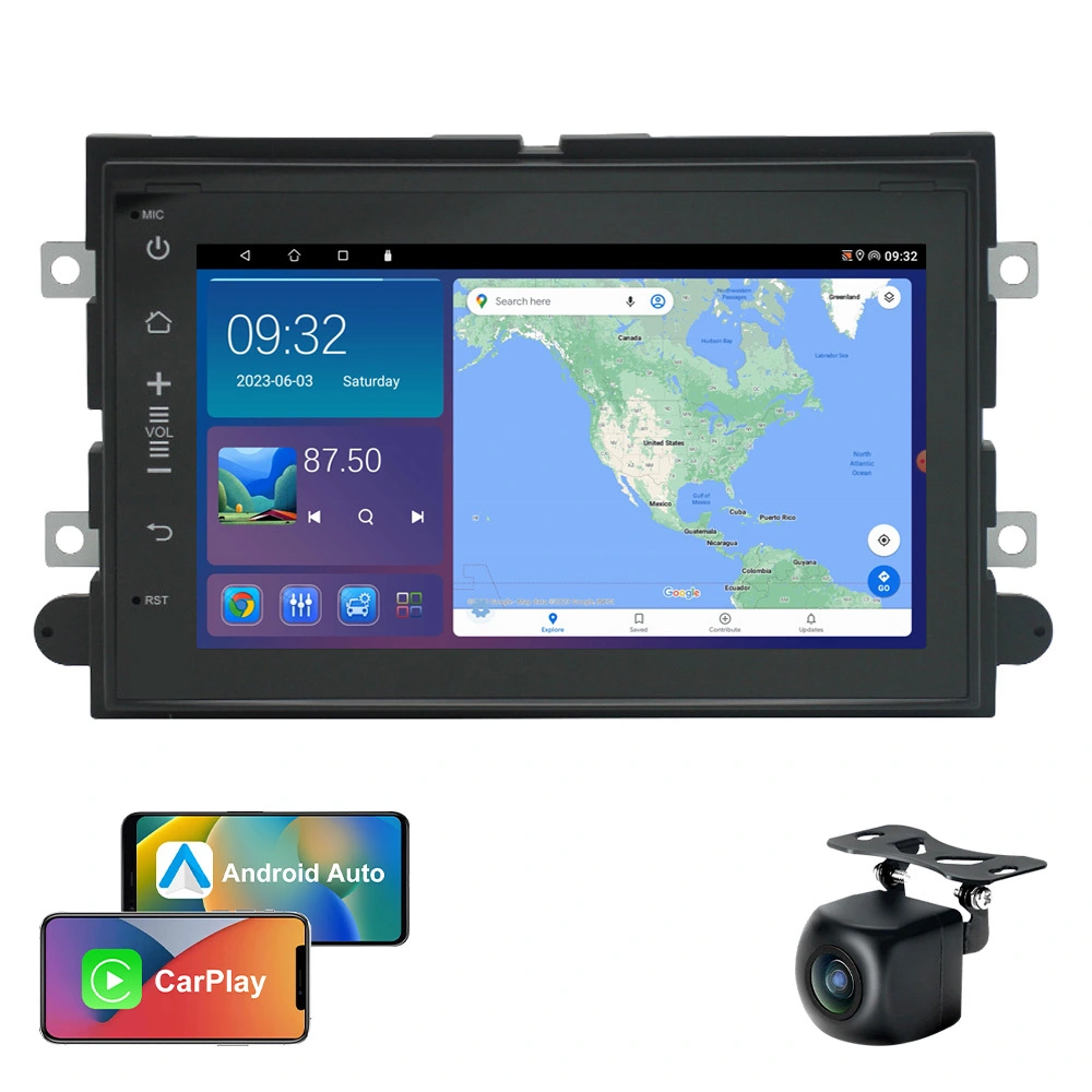 Jmance 7 inch Screen Ram 2GB Rom 32/64GB Wireless Carplay Android Auto 2 Din Car Radio For Ford F150 Explorer Expedition Mustang 1