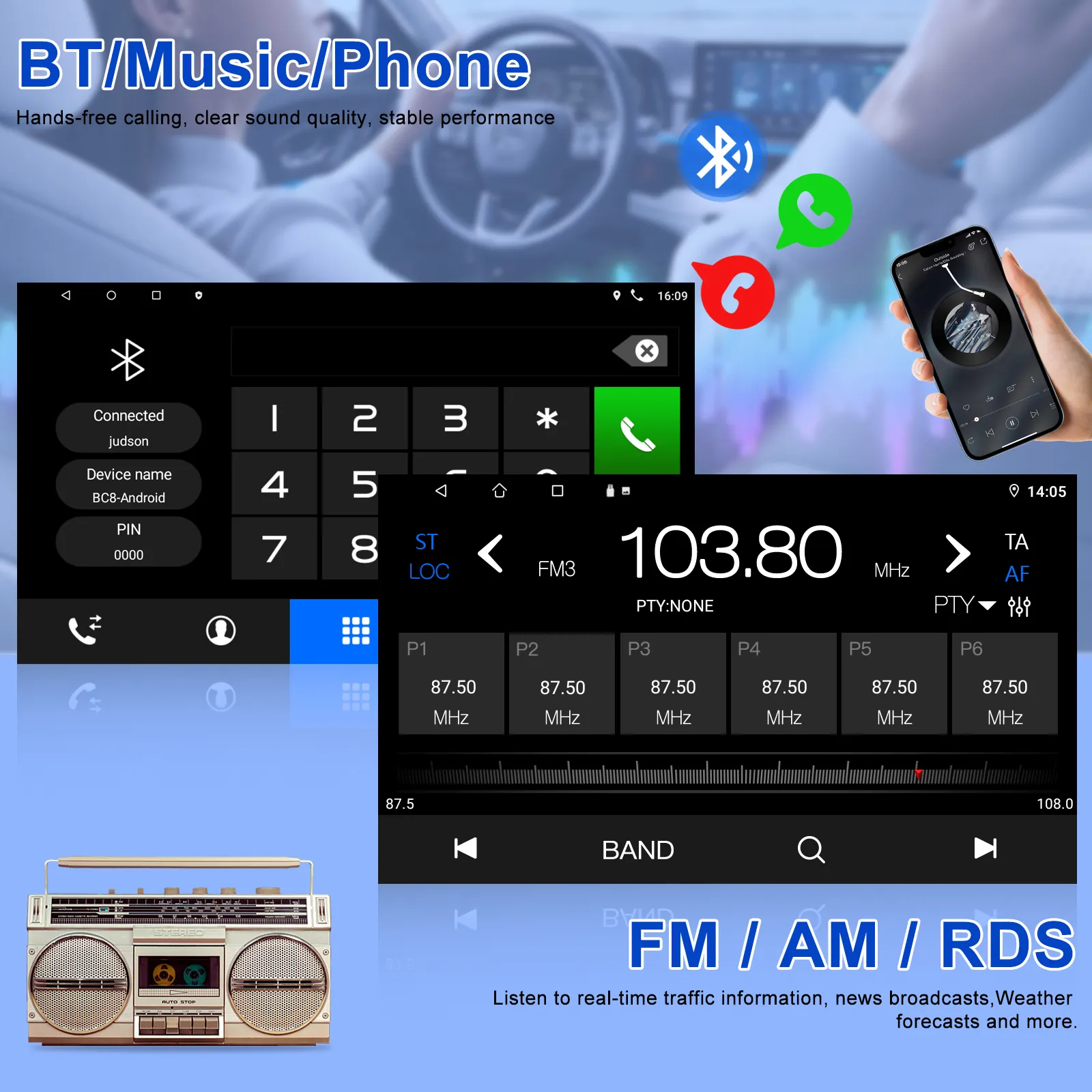 Custom Android Auto Car Player Supplier 9