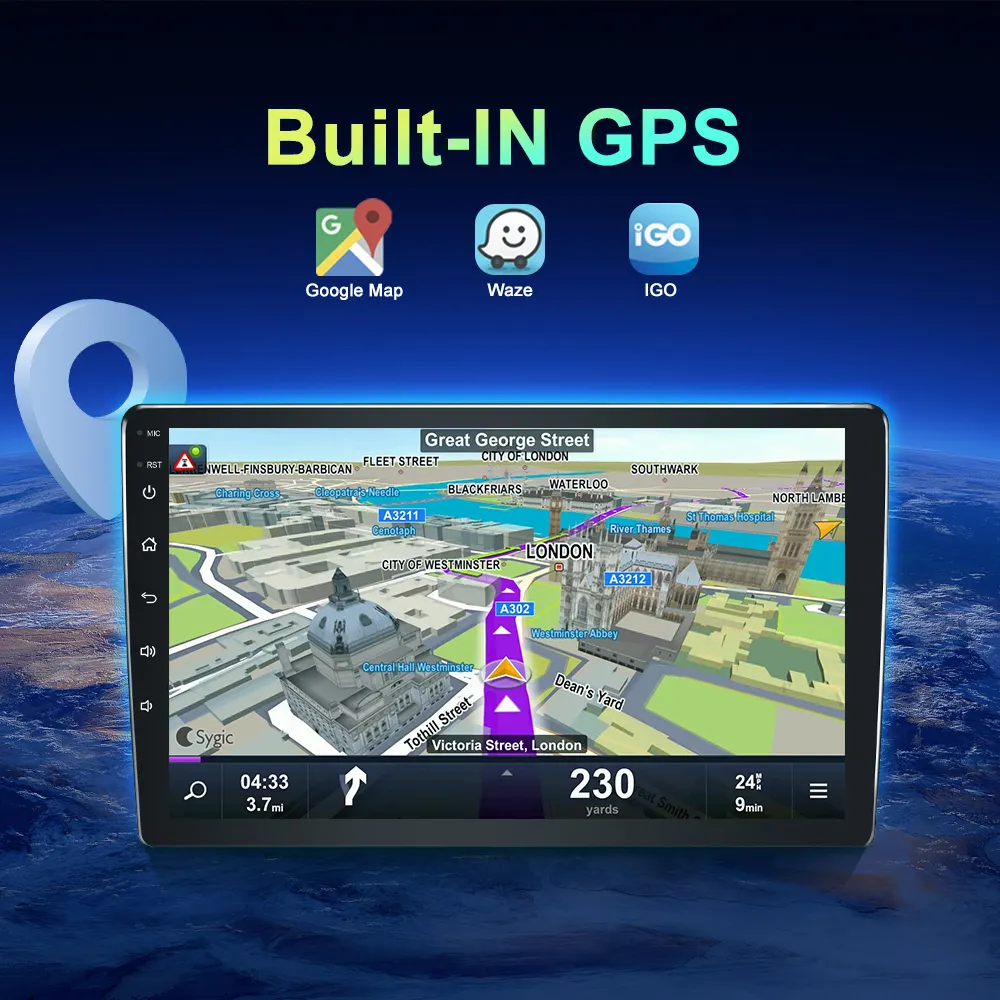 Portable Dvd Player for Car with Bluetooth Factory 4