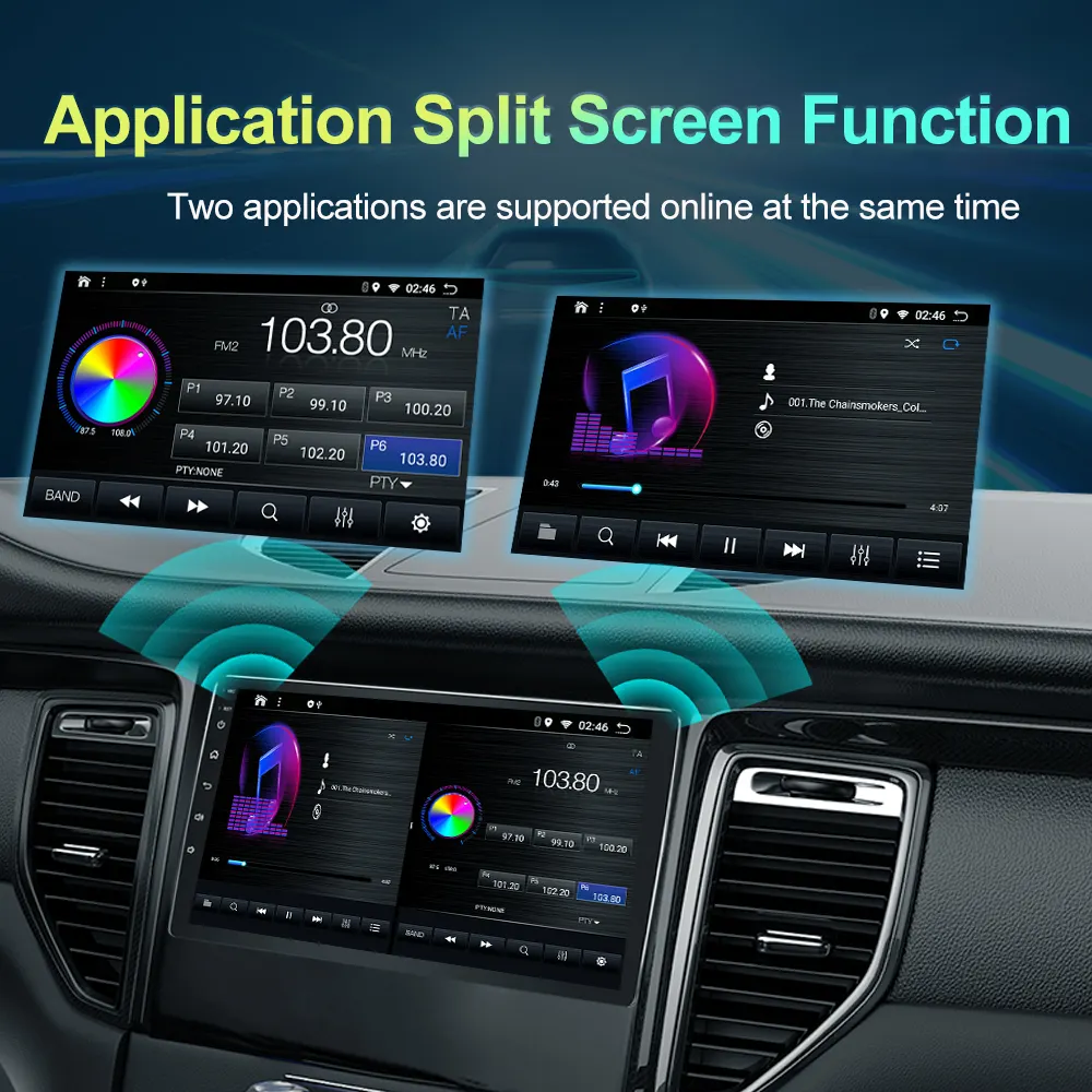 Portable Dvd Player for Car with Bluetooth Factory 8