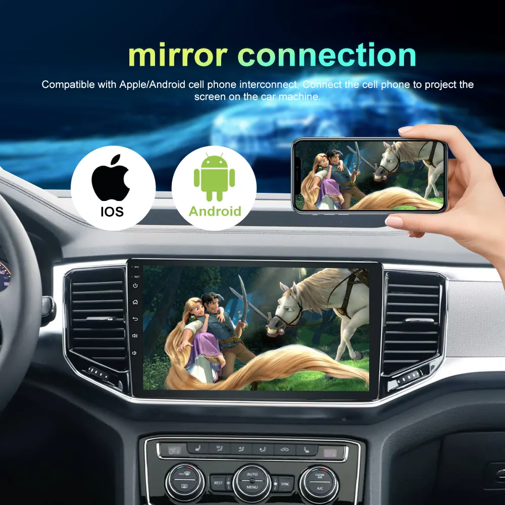 Portable Dvd Player for Car with Bluetooth Factory 10