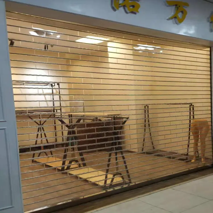 Transparent Polycarbonate Roller Shutter at Sale - 8 KG/sqm in Weight 2