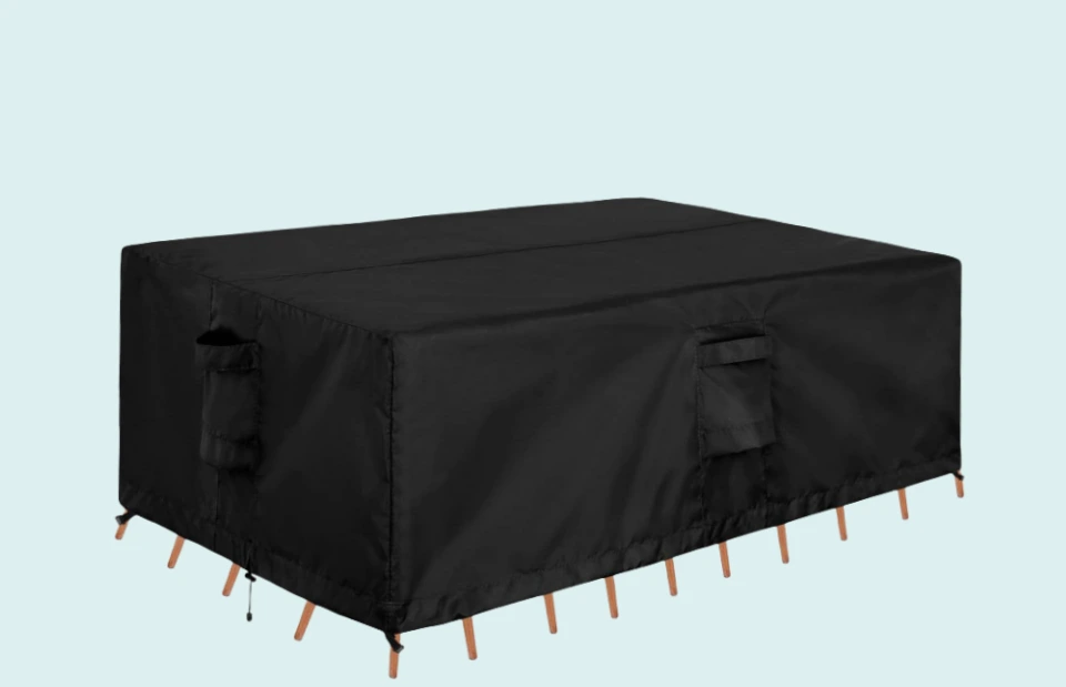 JIANHE Rectangle Outside Weatherproof Patio Furniture Covering 1