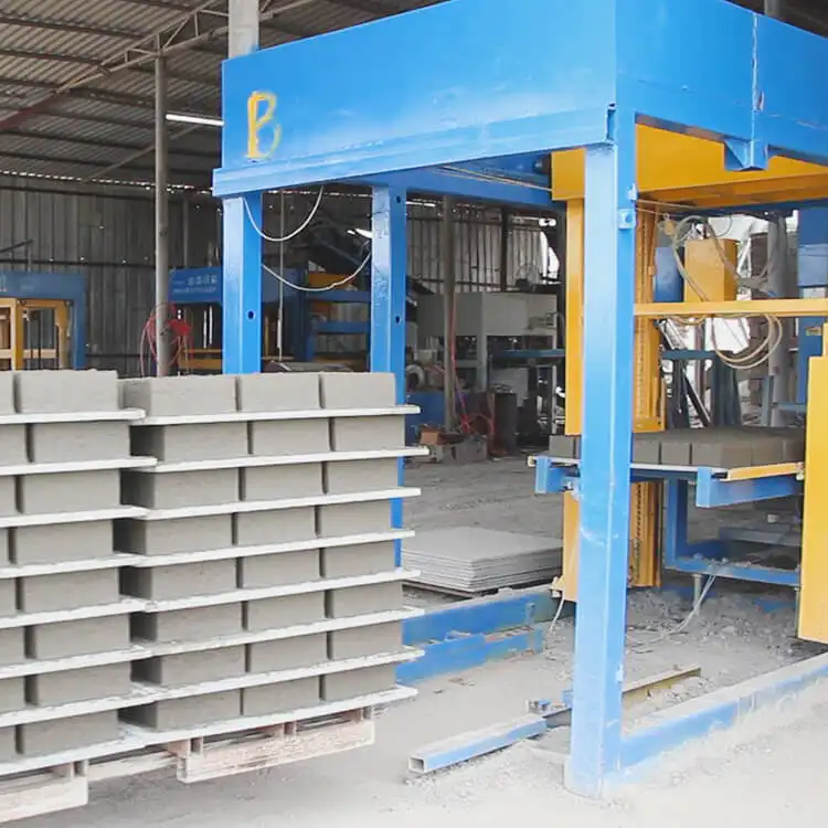 Automatic Interlocking Tiles Making Machine - - YIXIN 6