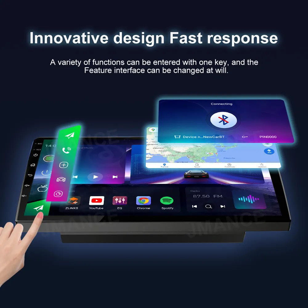 Best JMANCE Android Auto Car Radio 3