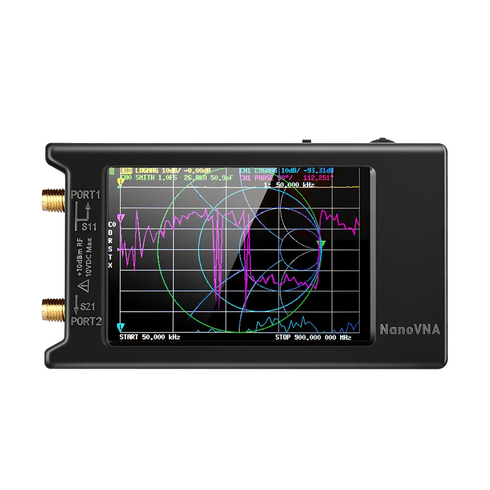 NanoVNAベクトルネットワークアナライザ、3G NanoVNAV2ベクトルネットワークアナライザ50kHz-3GHzアンテナアナ 素晴らし