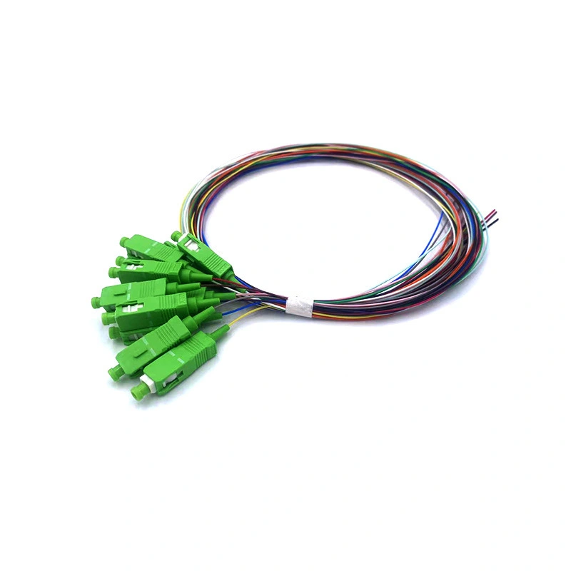 Boa qualidade Monomodo sc/apc 0.9mm trança de fibra óptica sc trança 1
