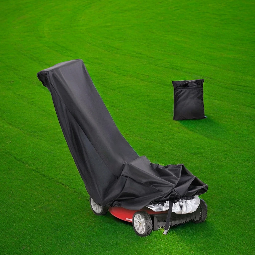 Heavy Duty Lawn Mower Cover for Push Mower Storage 1