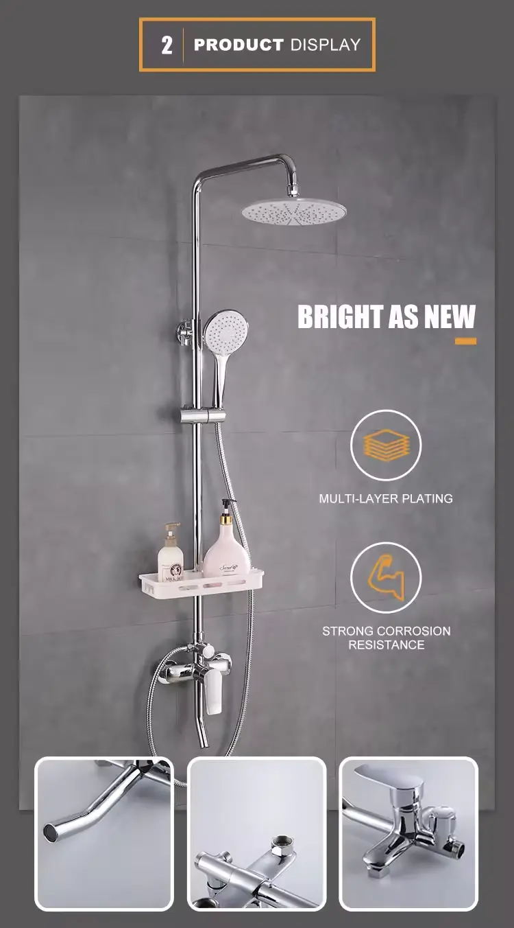 Upgrade Your Bathroom With Stylish Shower Sets: A Complete Guide 1