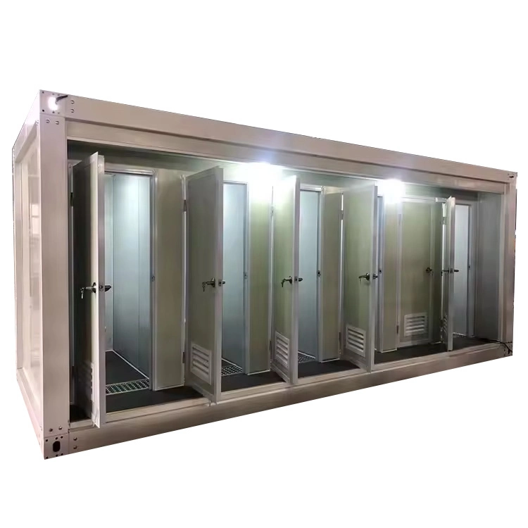 Cheap Easy Install Construction Site Standard Container Portable Public Toilet 1