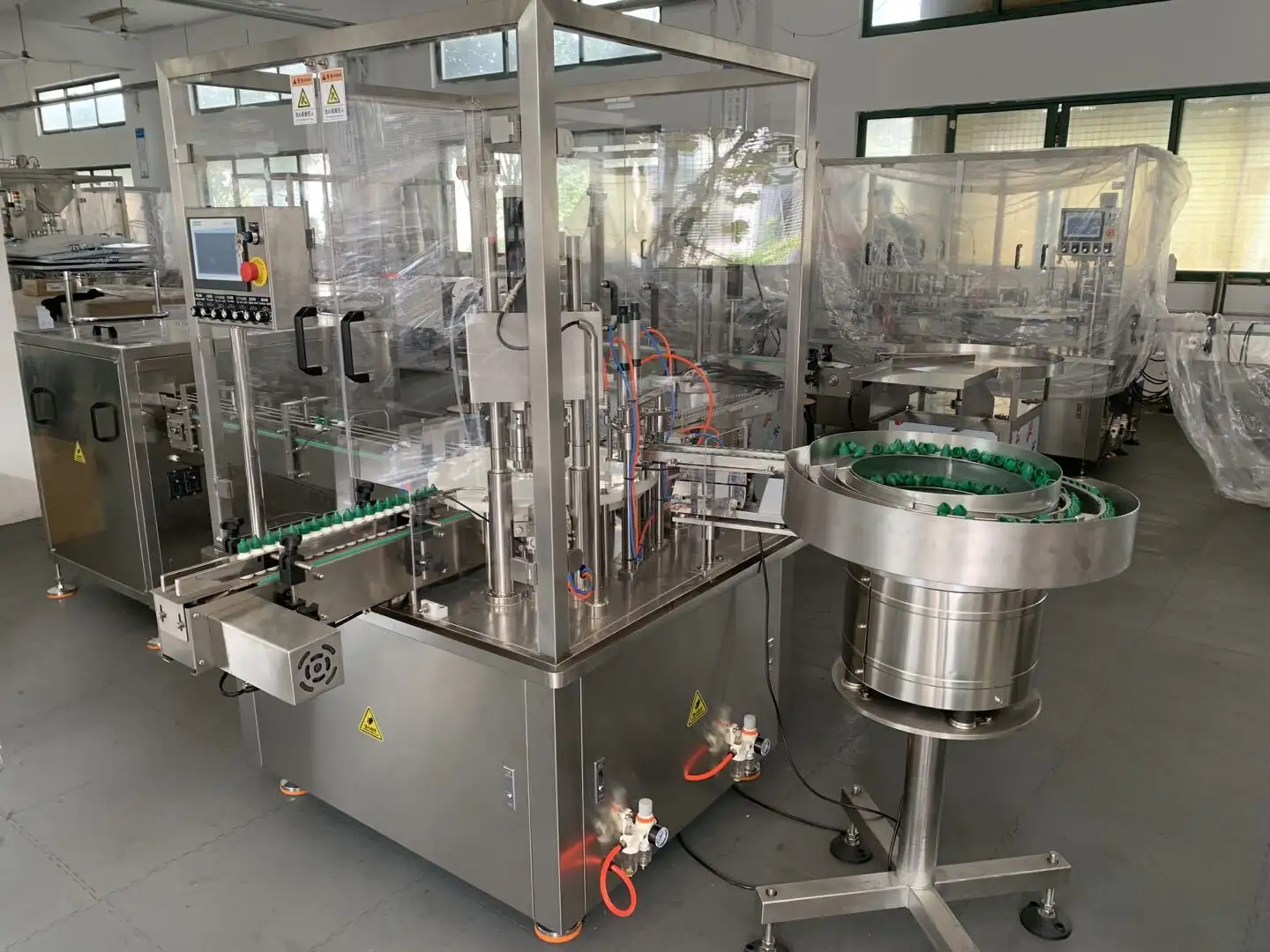 Monoblock Filling and Capping Machine Automatoc Filling and Stoppering Machine - - SUPM 7