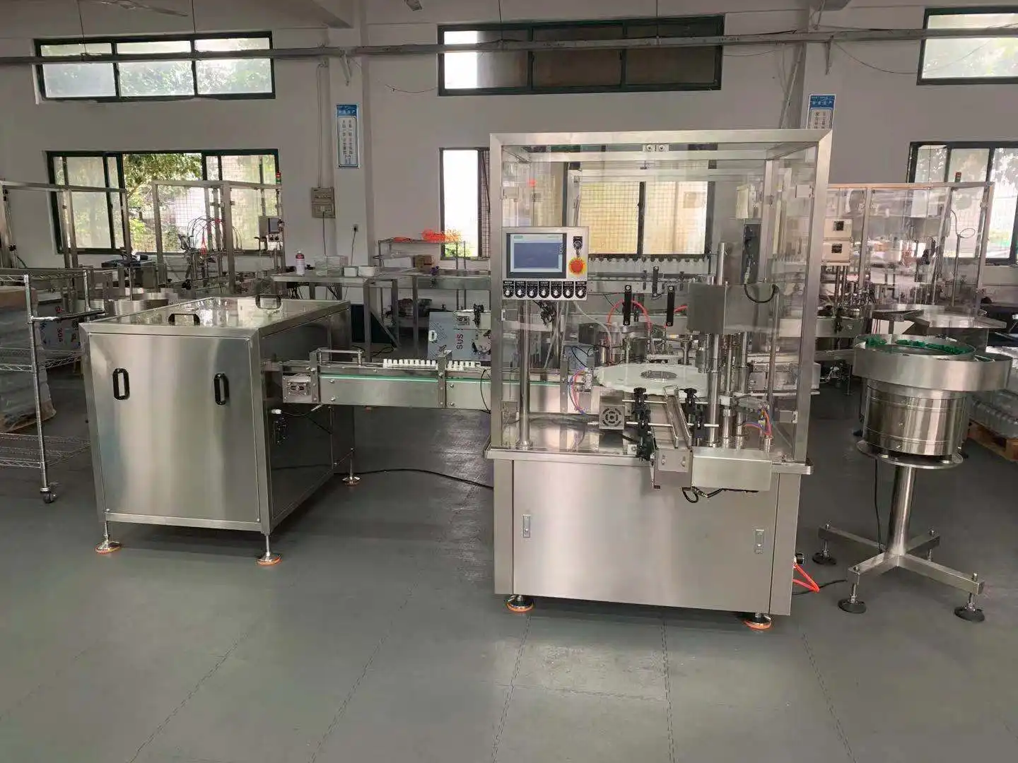 Monoblock Filling and Capping Machine Automatoc Filling and Stoppering Machine - - SUPM 4