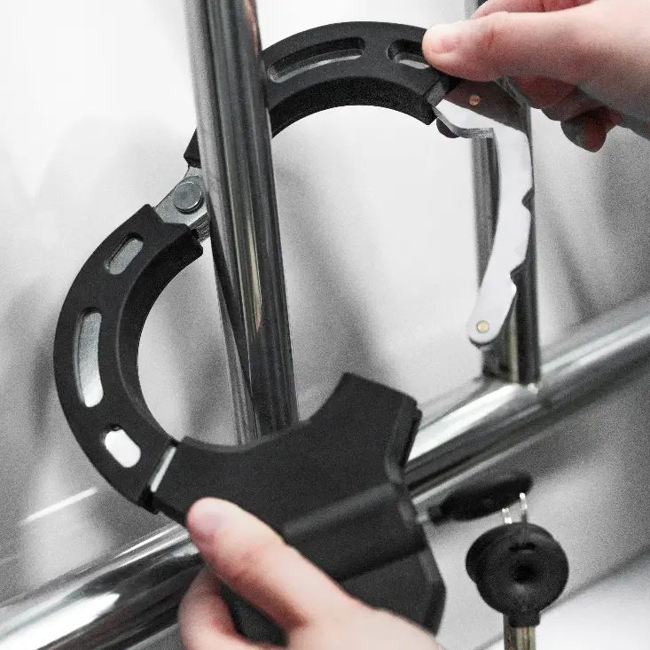 Factory Price Heavy Duty Motorbike Chain Lock Manufacturing Ensure Parking Safety 2