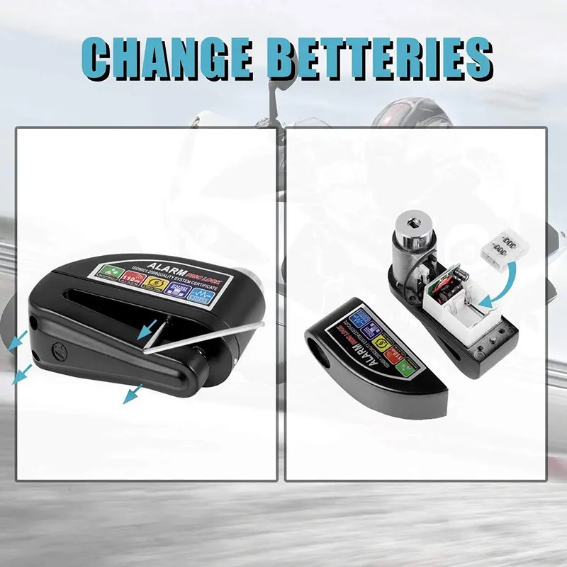 High Quality E Scooter Lock Prevent Vehicle Theft 5