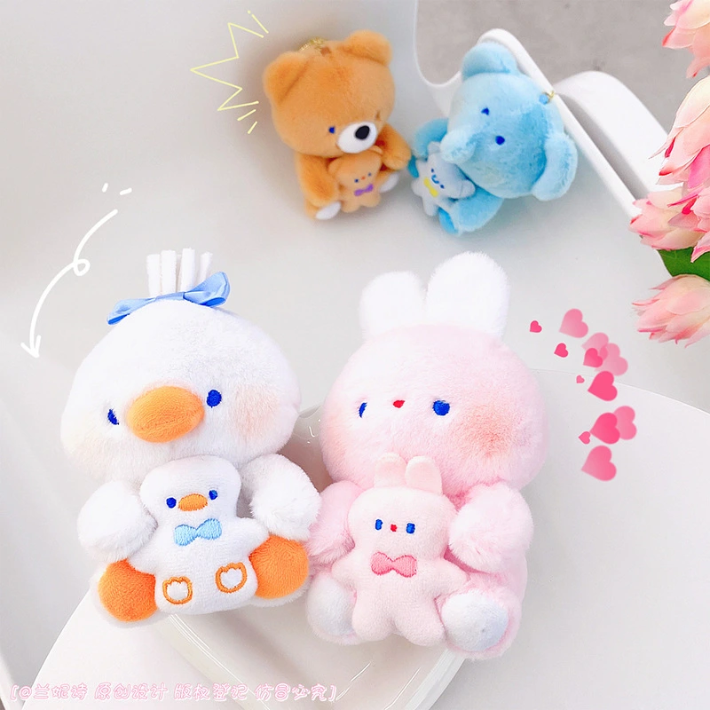 Factory Soft Teddy Keychain 4