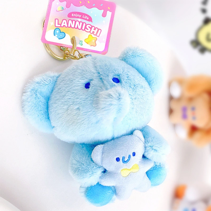 Factory Soft Teddy Keychain 5