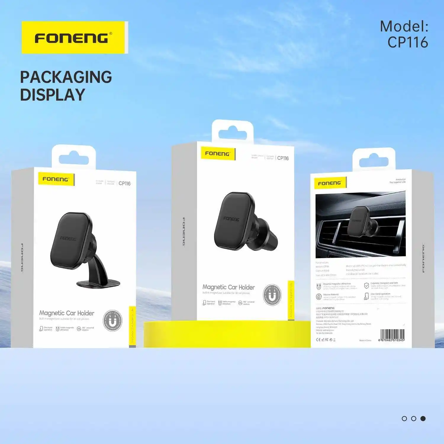 Custom Car Phone Mount FONENG Manufacture 10