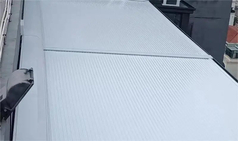 Roll Up Shop Doors White / 8000mmhigh Qualtiy 5