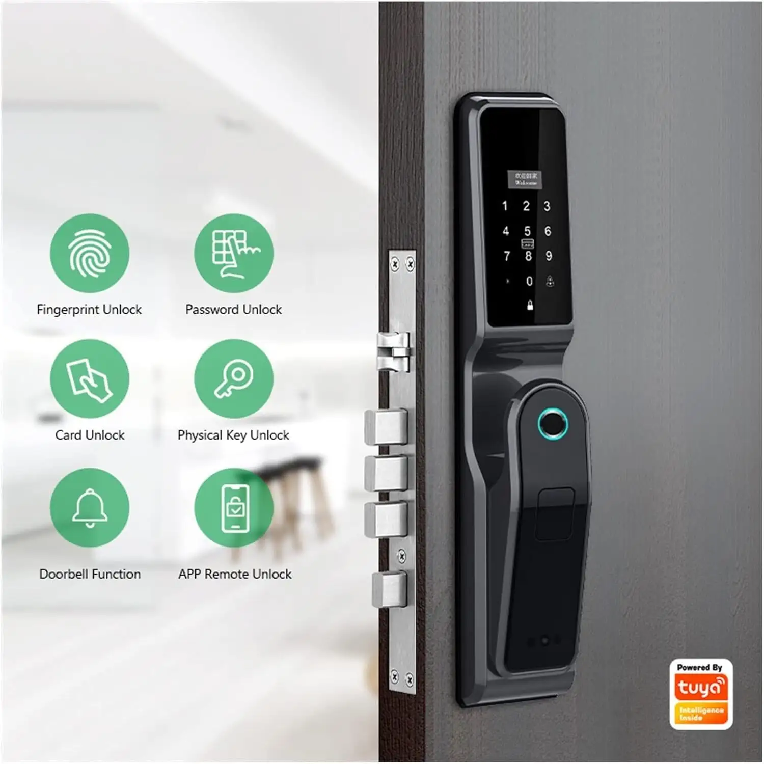 Bluetooth Door Lock Smart Door Lock Wholesale - UMEDO Lock 3