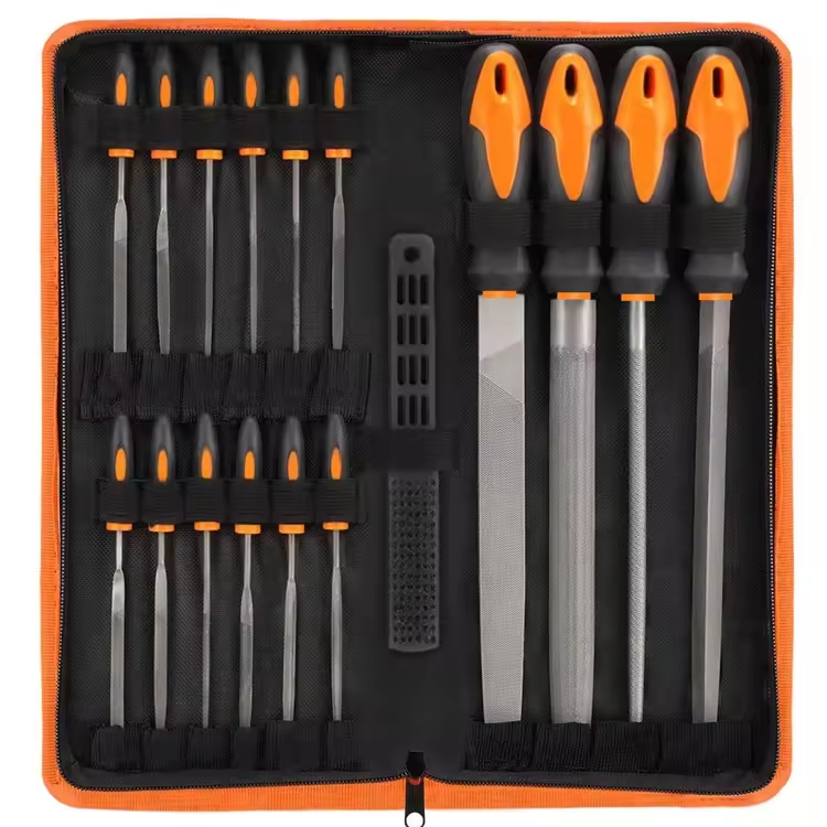 Johnson Tools Offre Spéciale 17 pièces Outil Abrasif En Acier Enduit Électrolytique Lime À Main En Gros Ensemble 1
