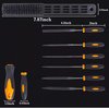 Johnson Tools Offre Spéciale 17 pièces Outil Abrasif En Acier Enduit Électrolytique Lime À Main En Gros Ensemble 3
