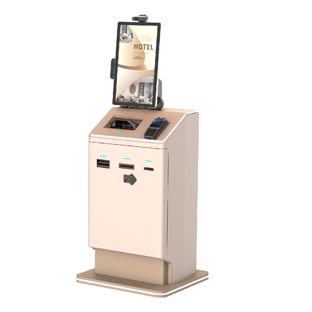21.5-inch Vertical Smart Self-Service Kiosk for Hotel Check-in 3