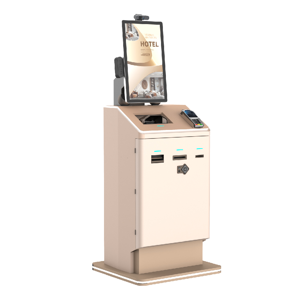 21.5-inch Vertical Smart Self-Service Kiosk for Hotel Check-in 2