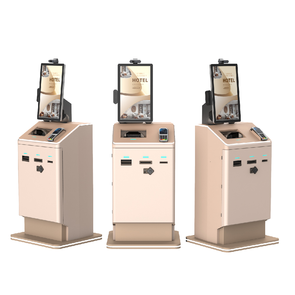 21.5-inch Vertical Smart Self-Service Kiosk for Hotel Check-in 5