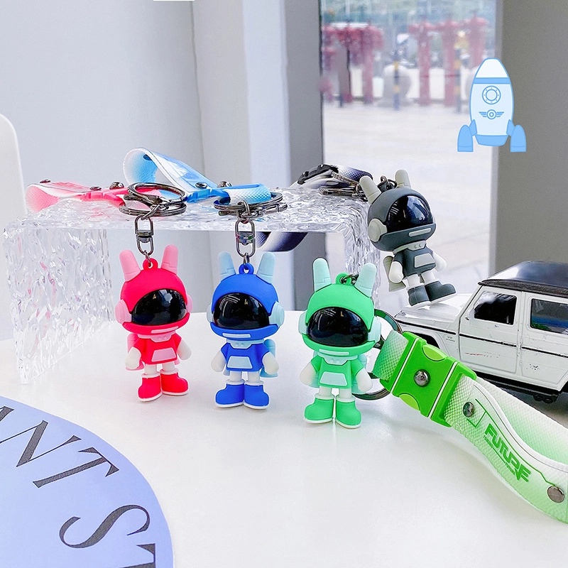 Chao cool series cool rabbit PVC hand strap keychain accessories silicone pendant Foshan manufacturers wholesale 1