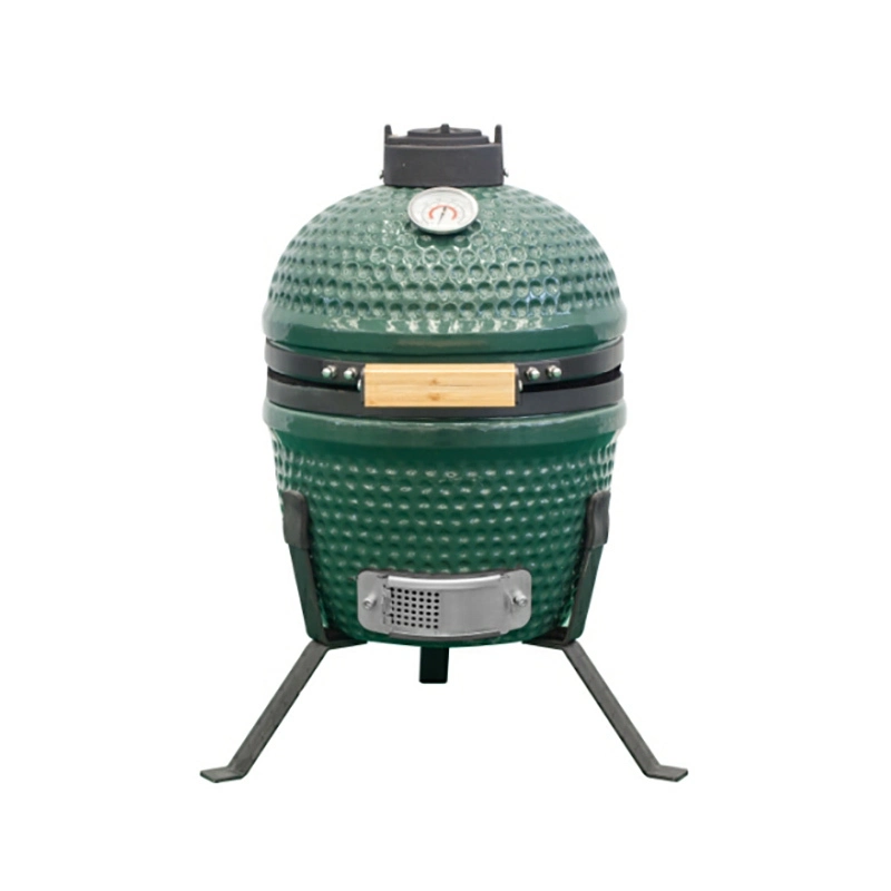 12 MCD Mini Kitchen BBQ Outdoor Kamado BBQ-Grills aus Keramik und Edelstahl 1