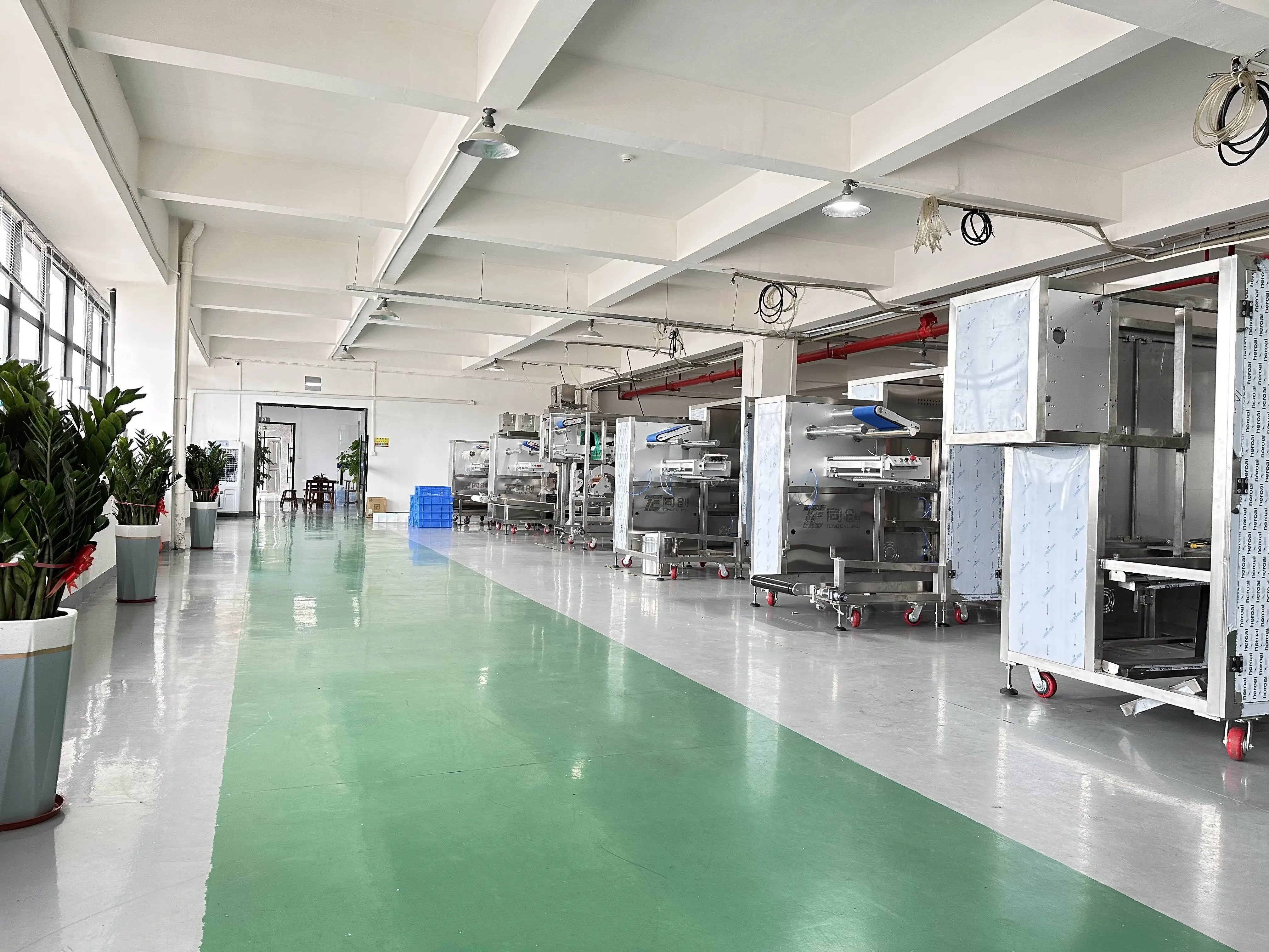 TongChuang Suda Çözünür Paketleme Makinesi Üretim Tesisi Suda Çözünür Paketleme Makinesi Fabrikası 8