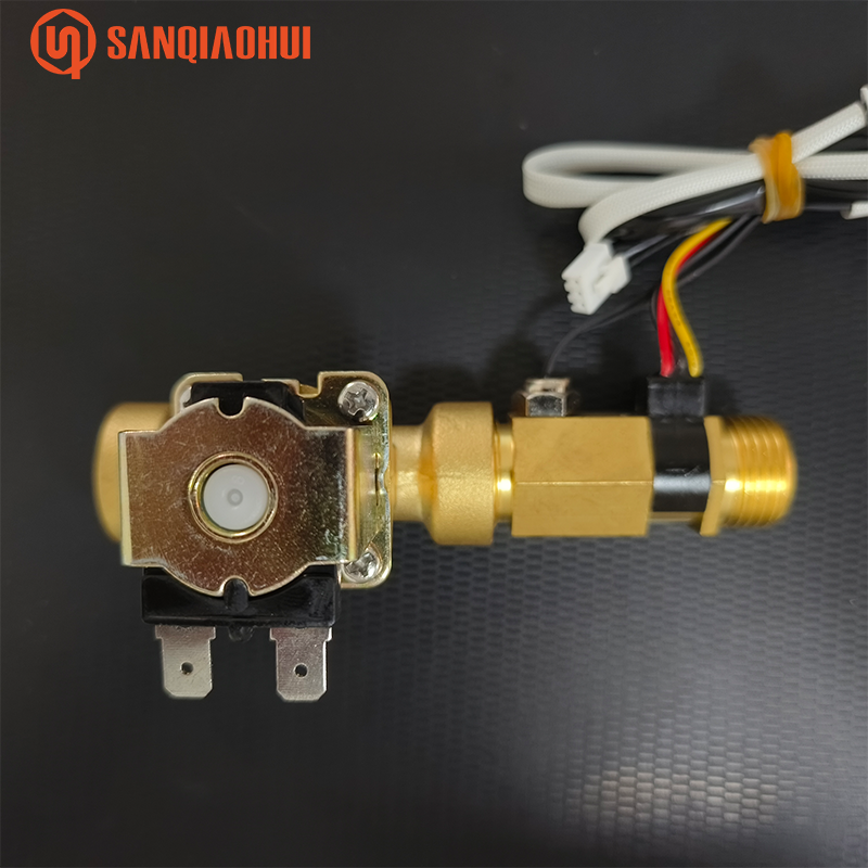 Sanqiaohui Water Flow sensor with Solenoid Valve 5