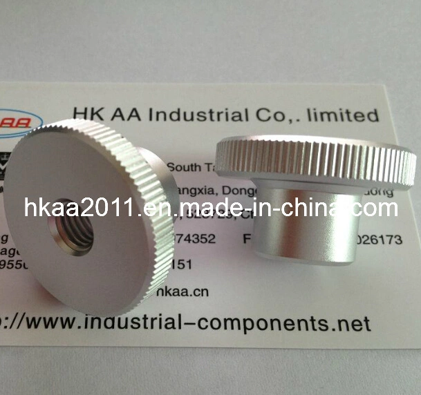 Custom Aluminum Knobs, Aluminum Knurled Knobs, Round Aluminum Knobs 1