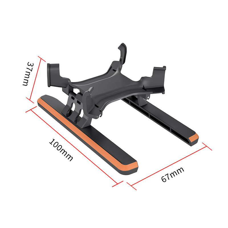 适用于 DJI Avata 2 的 STARTRC 扩展起落架（黑色和橙色） 5