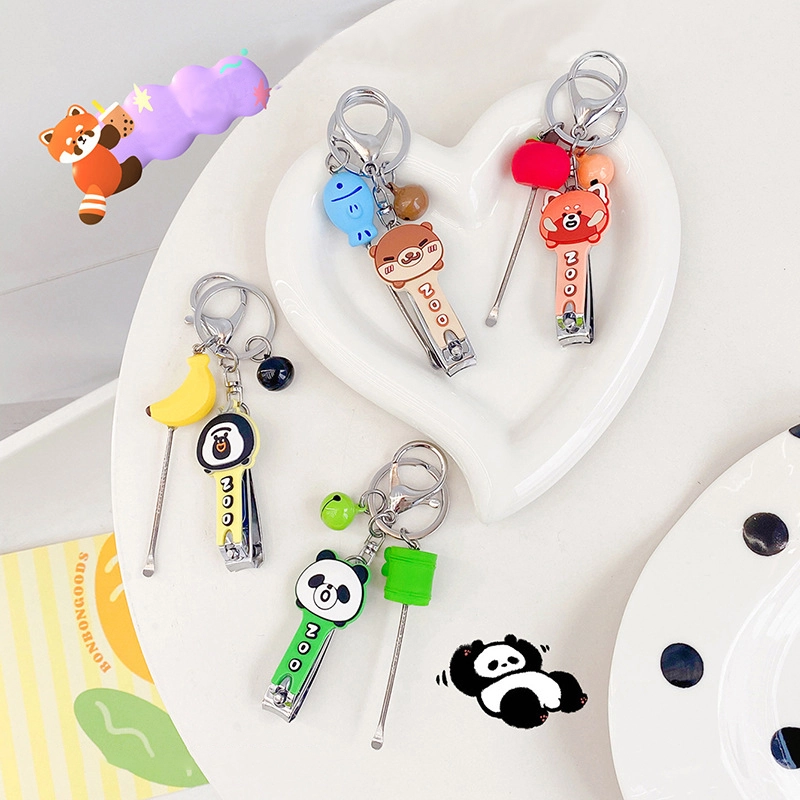 Pendant Chubby Zoo Keychain Paddy Animal Nail Clippers Nail Clippers Keychain RANHONG 1