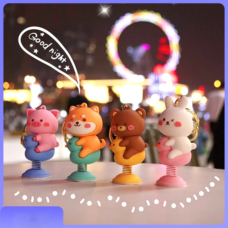 Cartoon spring shaker car ornament cartoon creative small decoration new spot RANHONG 1