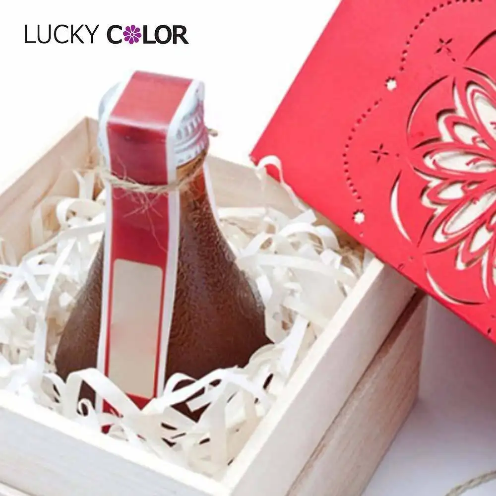 Wooden Box Manufacturer Magnetic Closure Gift Box for Skincare Mask by Lucky Color 4