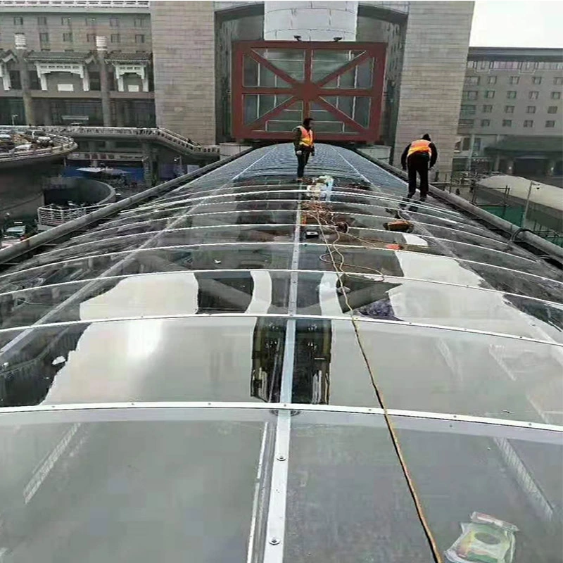 Պոլիկարբոնատ տանիքի վահանակներ հիվանդանոցային շուկայավարման համար 8