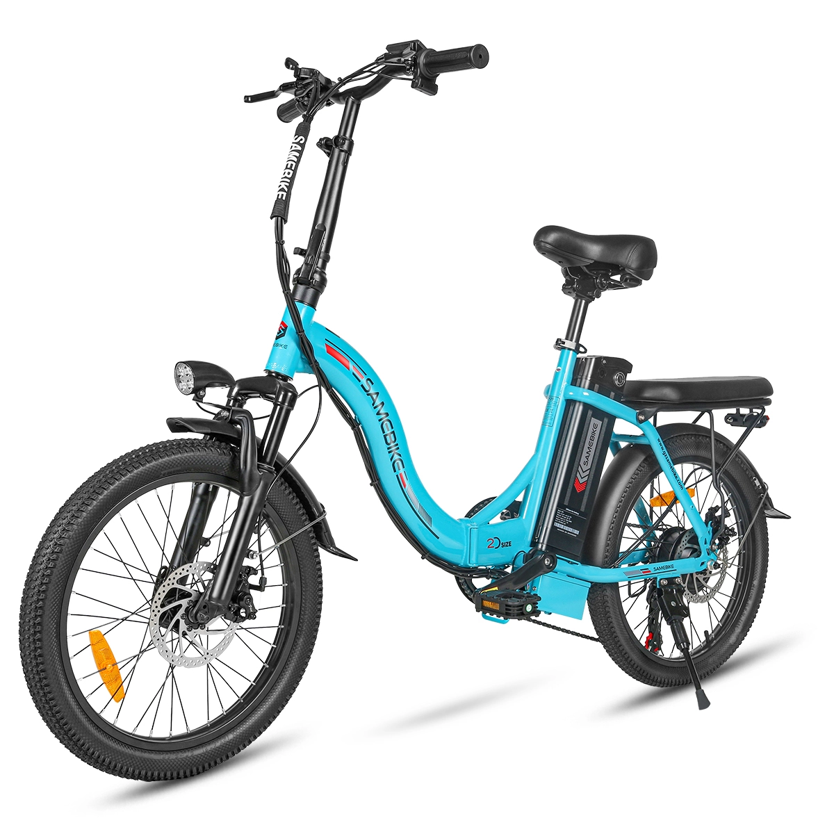 SAMEBIKE CY20-FT Folding 20 Electric Bike with Removable Battery 1