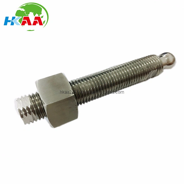 Customized High Quality CNC Lathe Turning Titanium Ball Stud Fasteners 1