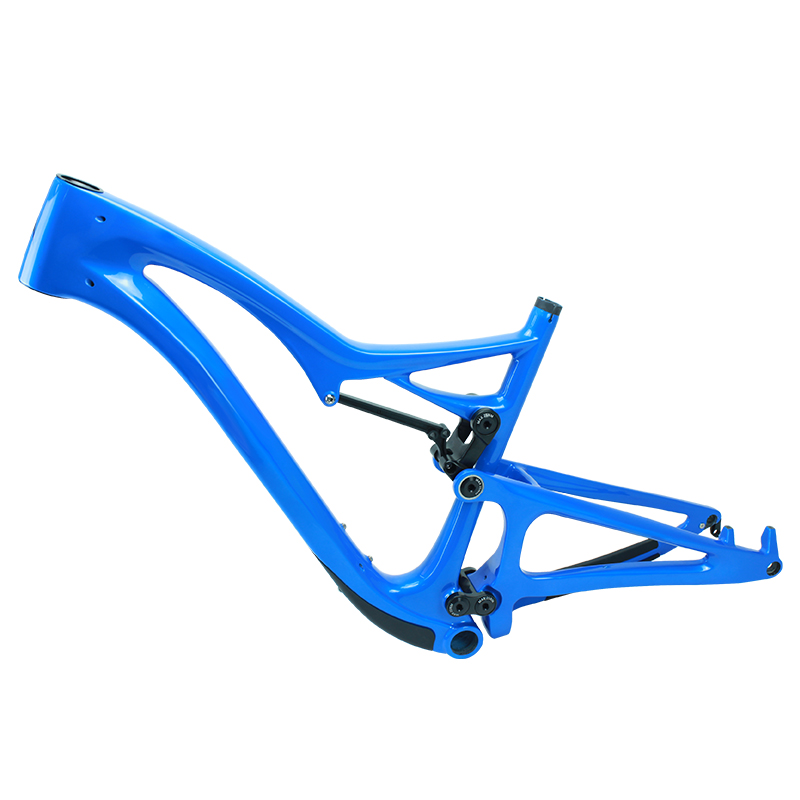 Quadro de bicicleta enduro com suspensão total de fibra de carbono 29ER 3