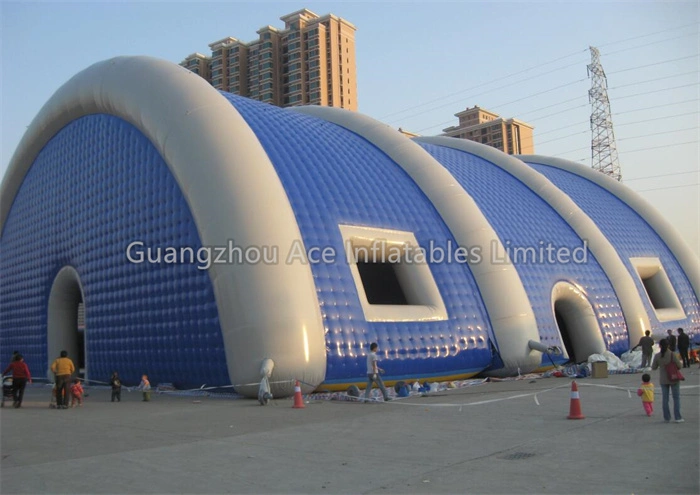 Carpa inflable gigante personalizada para eventos: impermeable al aire libre, comercial, hermética 1