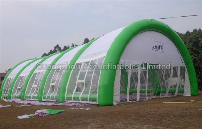 Riesiges aufblasbares Sportzelt: Perfekt für Baseball-, Tennis-, Paintball-Partys und Events 1