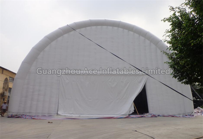 Tente de hangar d'entrepôt gonflable géante et étanche à l'air - personnalisable pour l'événement 6
